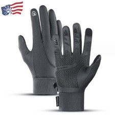 Winter Warm Gloves Thermal Waterproof Touchscreen Non-Slip Gloves for Men Women