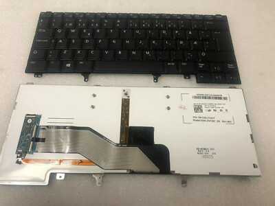 Dell Latitude E6230 E5420 E5430 Norwegian Backlit Keyboard DPN  P2NJ4