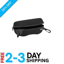 Durable Safety Glasses Case - Reinforced Zipper & Microfiber Cleaning Cloth