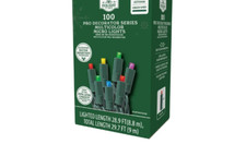 Holiday Time Pro Decorator Series Multi-Color LED Micro Holiday String Lights