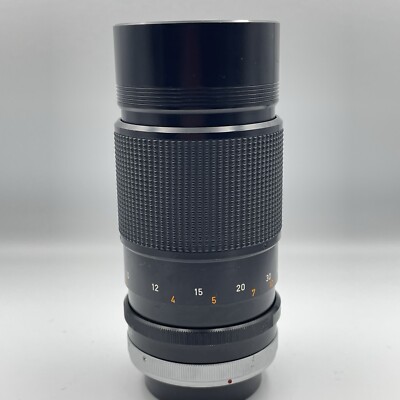 Canon FD 200mm f/4 S.S.C Lens From JAPAN | eBay
