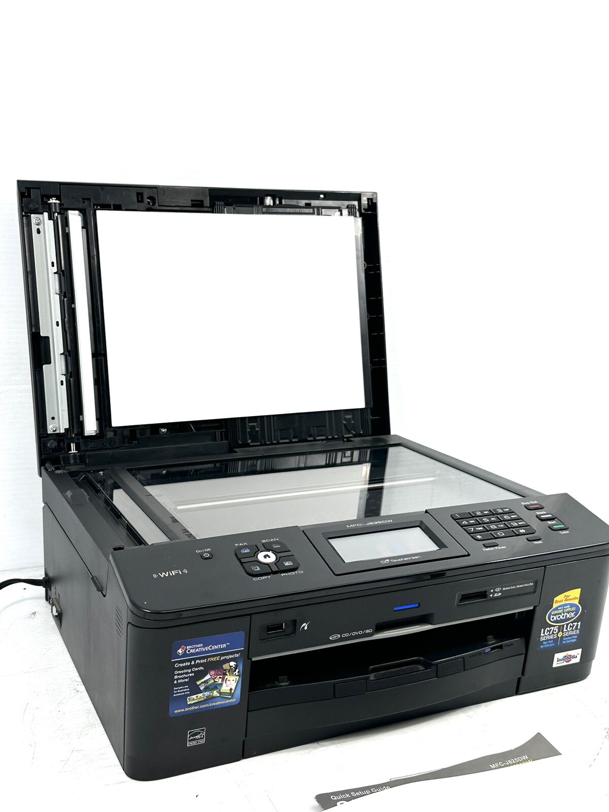 Brother MFCJ835DW Wireless (WiFi) Color Inkjet Printer Excellent