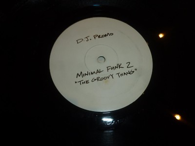 MINIMAL FUNK 2 - The Groovy Thang - 2-Track 12'' Vinyl single - DJ Promo / White