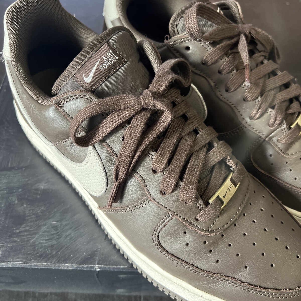 Nike Air Force 1 \'07 Craft Dark Chocolate DB4455-200 Size 13 (100% Authentic) Nike Air Force 1  main image 3