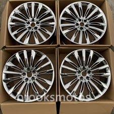 20" CHROME STYLE WHEELS RIMS FITS FOR BMW 2017+ 6 SERIES GT 2016+ 7 SERIES 750LI