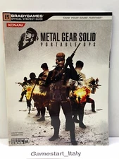 METAL GEAR SOLID PORTABLE OPS OFFICIAL STRATEGY GUIDE - NEW - BRADYGAMES