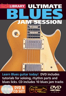 Ultimate Blues Jam Session Volume 1 Lick Library DVD NEW 000393035