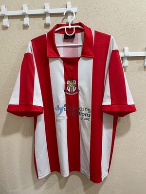 Lincoln City 2004/2006 Home Football Shirt Vintage Fußball Trikot Größe XL