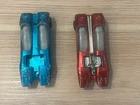 Lot of 2 Hot Wheels 1969 Redline US Splittin Image Red & Blue