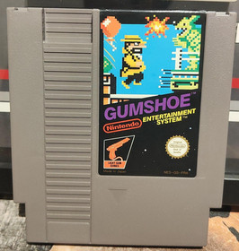 Gumshoe NES PAL-FRA | Cartridge, Original Sleeve & Manual | Cleaned & Tested
