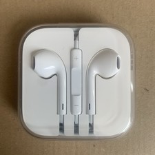 Apple OEM Earbuds Plug-In Earphones Wired With Case 3.5mm Jack Brand New
