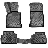 3D Fussmatten Passend FüR BMW 5 (F10-F11) 2010-2013