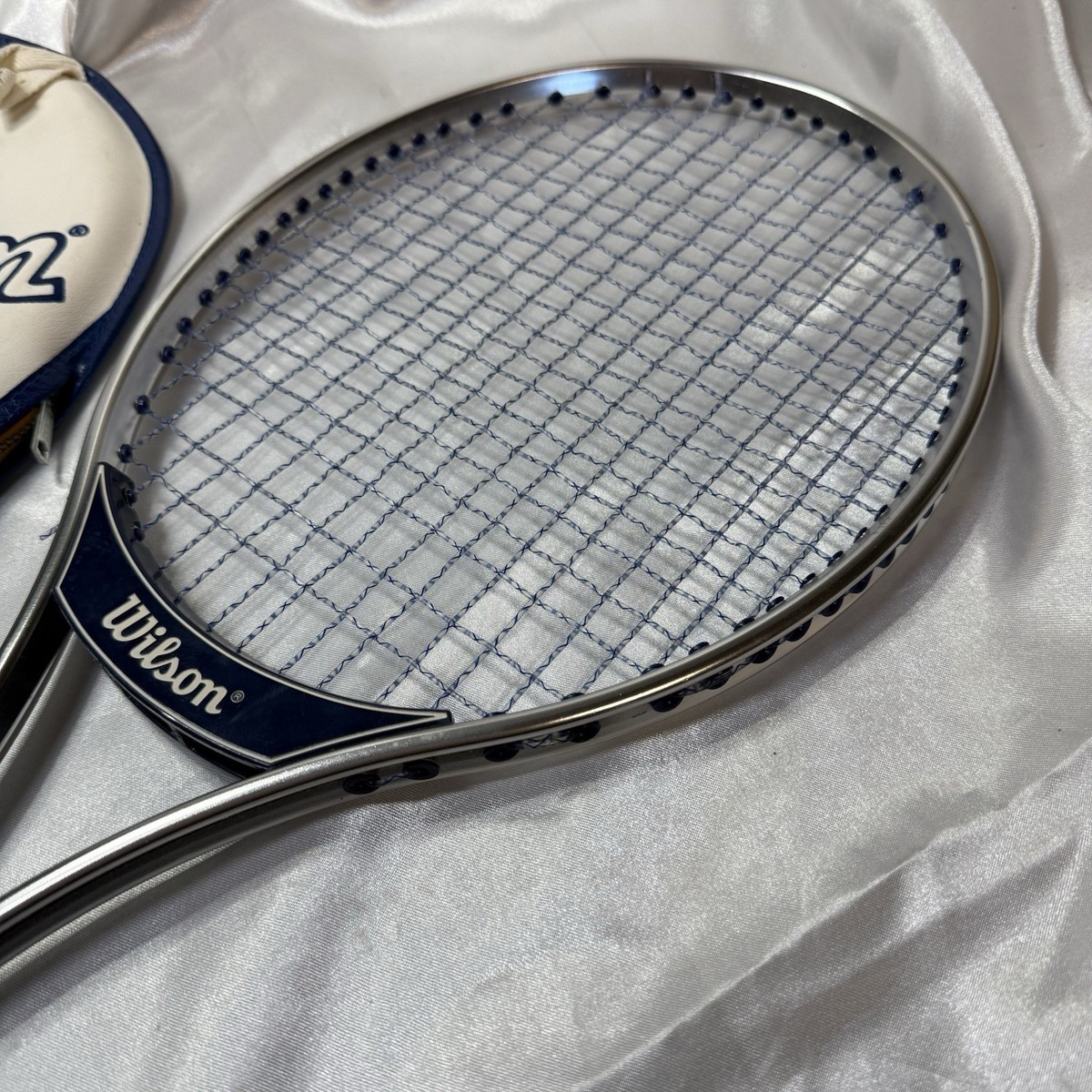 Vintage Wilson Match Point Tennis Racquet Aluminum, 4 ⅝ in grip size