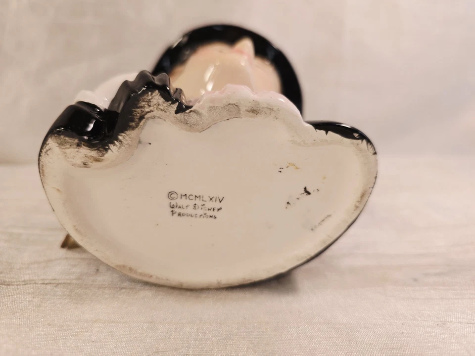 Jarrón cabeza dama Mary Poppins Enesco vintage de Disney Foto 2 de 4