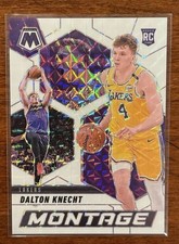 Dalton Knecht 2024-25 Panini Mosaic Montage Mosaic White #27 Lakers /25 RC