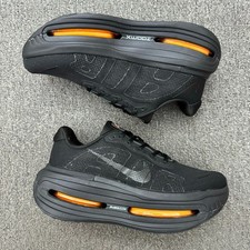 New Men's Nike Vomero Premium Black Orange Ultra Cushioned Running Sneakers