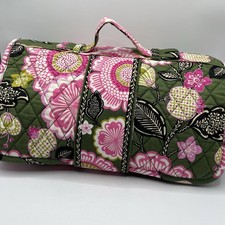 Vera Bradley Baby Changing Pad Olivia Pink Handle Travel Diaper Organizer Holder