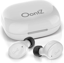 OontZ True Wireless BudZ Bluetooth Earbuds White Cambridge SoundWorks In-Ear