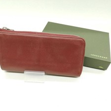 Longchamp Long Wallet With Box Used