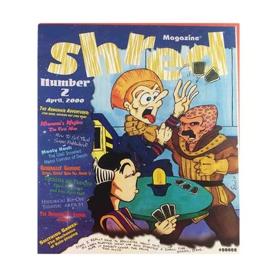 Muse Pub Shred Vol. 1, #2 ''How to Get that Game Published, Star Wars'' Mag VG+