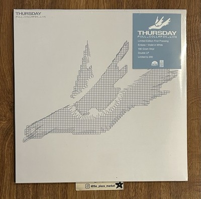 Thursday Full Collapse Live vinyl record Eclipse Violet In White /200 Sealed New