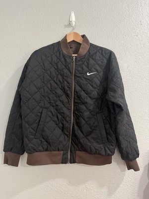 Nike Sportswear Reversible Varsity Bomber Jacket  BlackWomens Size M DV7876 237