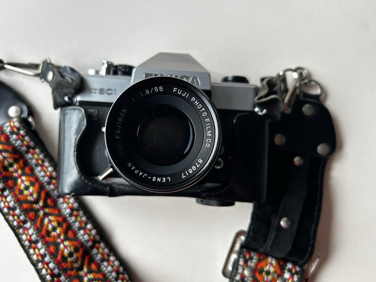 FUJICA ST801 35mm Film Camera EBC FUJINON 55mm f/1.8 Lens JAPAN | eBay
