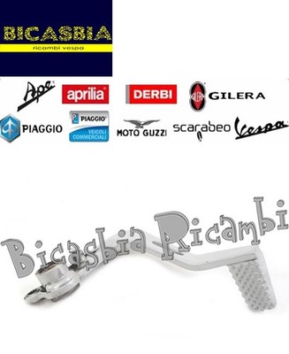2B010995 - ORIGINAL APRILIA FUSSBREMSPEDAL HINTEN 457 RS E5 - TUONO 8V E5+