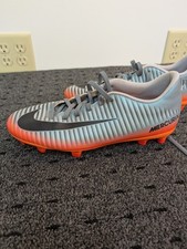 Nike Mercurial Vapor 11 CR7 FG 'Cool Grey Metallic' Mens Size 7