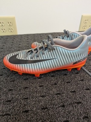 Nike Mercurial Vapor 11 CR7 FG 'Cool Grey Metallic' Mens Size 7