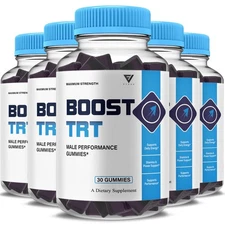 (5 Pack) Boost TRT Gummies, Boost TRT Advanced Formula Support (5 Month Supply)