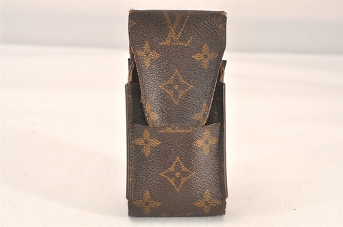 Auth Louis Vuitton Monogram Taiga Wallet Pass Case Purse 5Set Brown Green 1901N - Picture 2 of 10