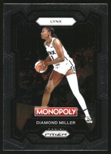 2024 Panini Prizm Monopoly WNBA #9 Diamond Miller - BSK