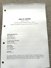 Image of Game Of Thrones Season 5, Episode 10 Script. Jonathan Pryce, Tara Fitzgerald.