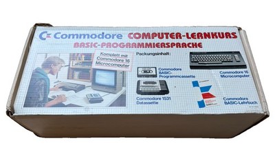 Commodore C16 Paket: Computer - Lernkurs Basic C 16 Datasette