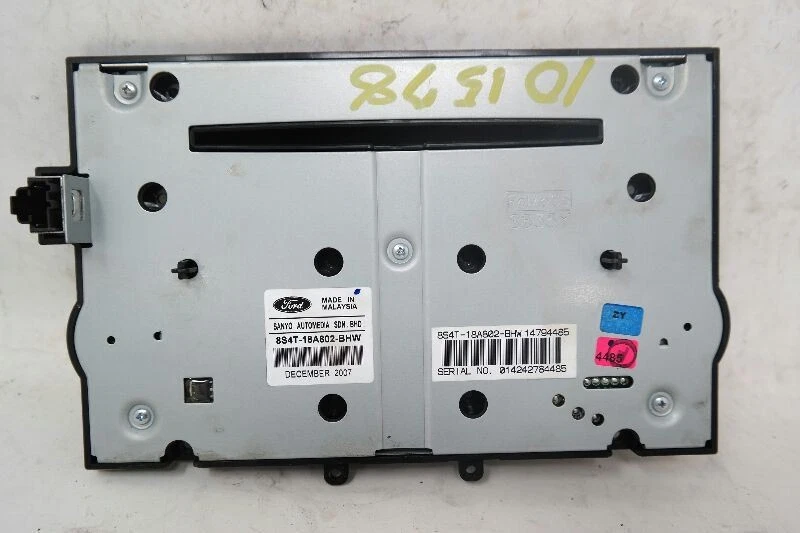 Ford Focus AM FM 2008 CD SIRUS RADIO CONTROL PANEL ID 8S4T-18A802-BH Foto 4 de 4