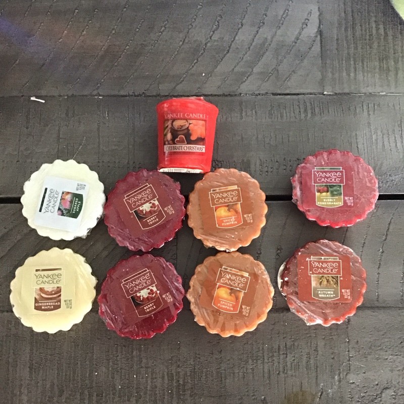 Yankee Candle Votive(1) & Wax Melts (8)NEW