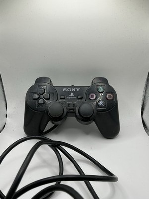 Sony Ps2 Dual Shock Analog Controller - Black & Armor 3 Ps2 Controller - Black