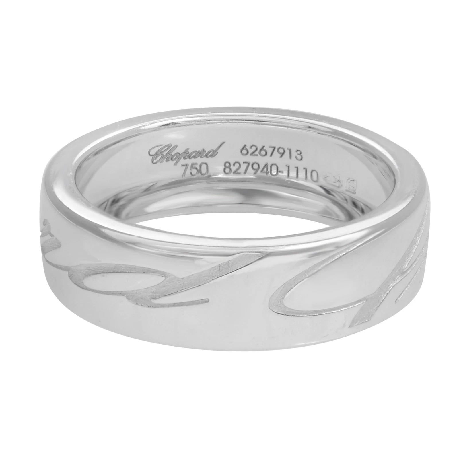 Chopard — Chopard Chopardissimo Ethical Ring 18K White Gold Size 6.5