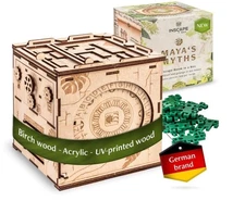 NEW INSCAPE Maya’s Myths Puzzle Box Wooden Escape Room in a Box