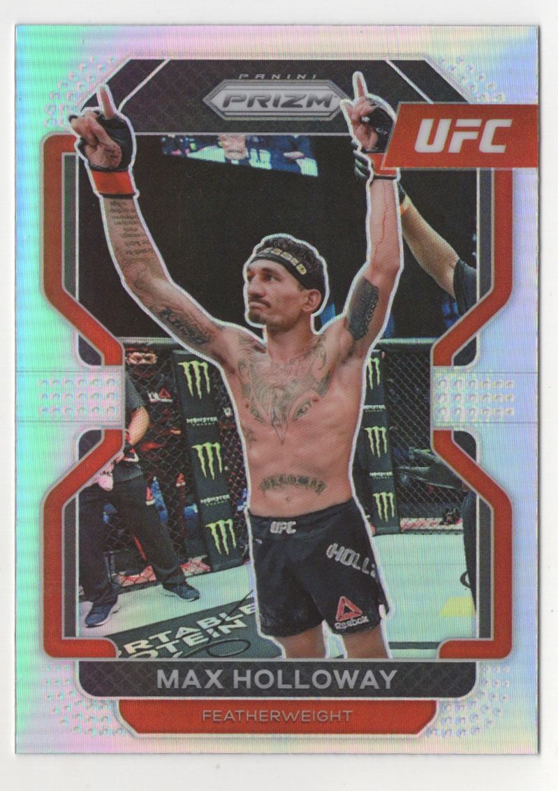 2022 Panini Prizm UFC Silver Max Holloway #188