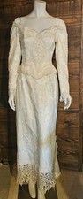 Vintage Jessica McClintock Bridal Wedding Dress Size 9/10-Detachable Train