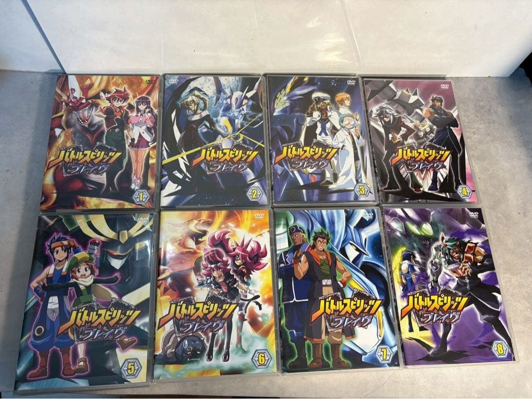 Battle Spirits Brave Complete DVD Set 17 Volumes Anime Sunrise