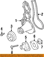 CHRYSLER OEM 97-06 Cherokee Cooling Water Pump-Thermostat Gasket 53020547AC