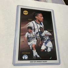 Vintage LA Galaxy MLS Cobi Jones Welton Cienfuegos Promo Poster Card 4x6
