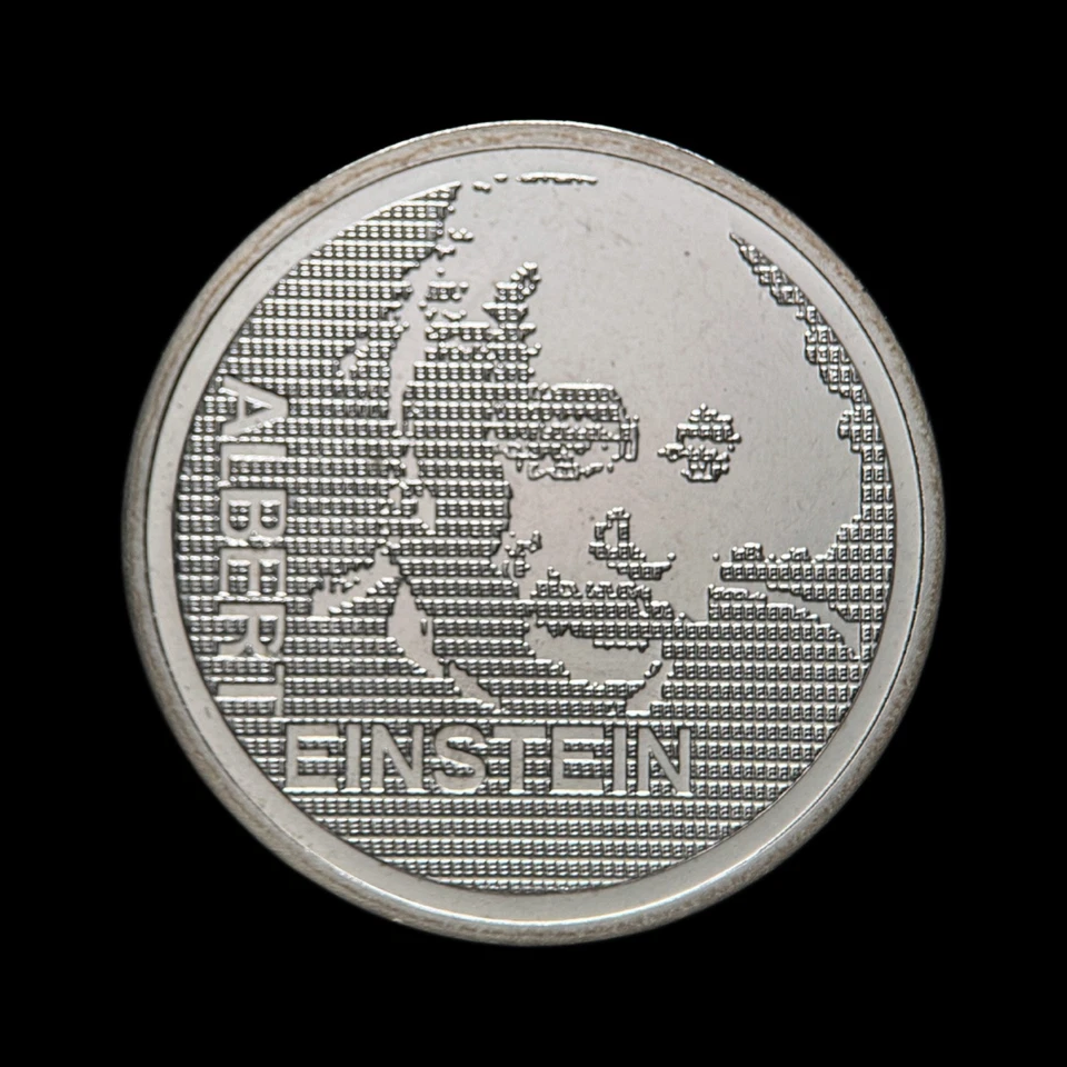 SWITZERLAND. 1979, 5 Francs - Albert Einstein, Portrait, Letter E, 1 Proof - Image 4 of 4