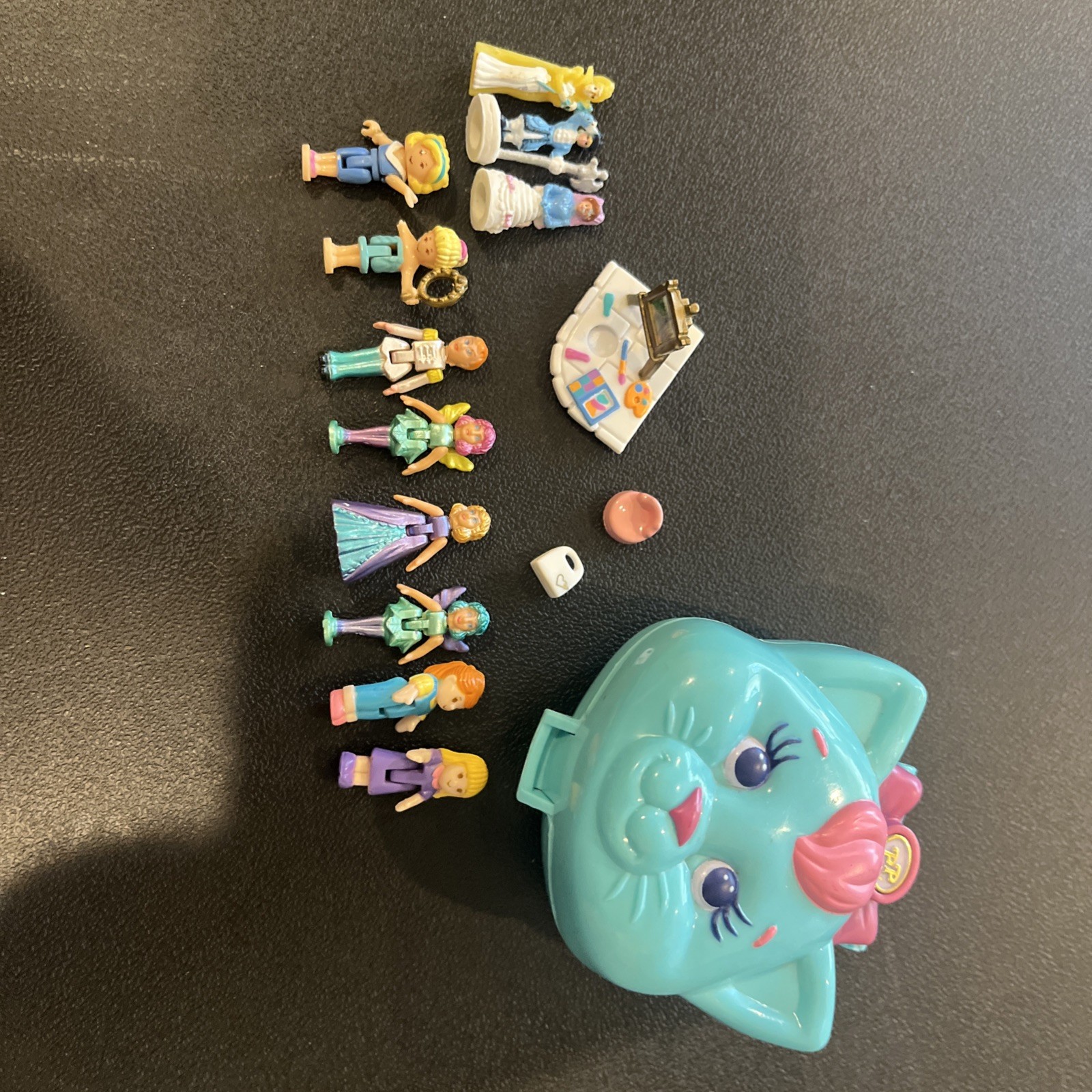 Vintage Polly Pocket Polly Pocket Dolls And Accessories BundLot SEE DESCRIPTION 