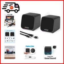Computer Speakers,Computer Speakers for Desktop PC, Laptop, Phone, USB Powered