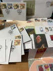 Australia First Day Covers Bulk Lot 1980s-1990s Flowers Botanical Thinking of Yo