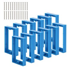 Outlet Box Extender 1/2 Inch Single Gang Electric Box Extender Blue 12 PCS